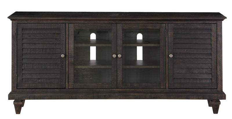 Magnussen Calistoga Console in Weathered Charcoal - Furniture City (CA)l