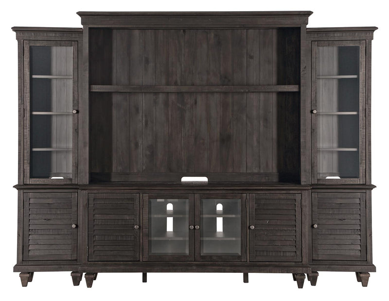 Magnussen Calistoga Console in Weathered Charcoal - Furniture City (CA)l