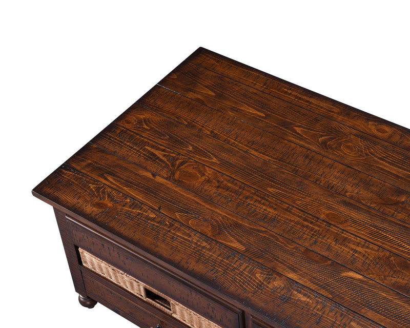 Magnussen Furniture Cottage Lane Rectangular Lift-top Cocktail Table in Coffee - Furniture City (CA)l