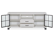 Magnussen Furniture Harper Springs Console in Silo White - Furniture City (CA)l