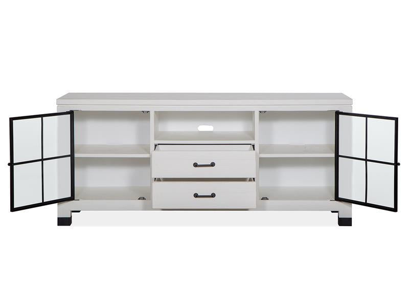 Magnussen Furniture Harper Springs Console in Silo White - Furniture City (CA)l