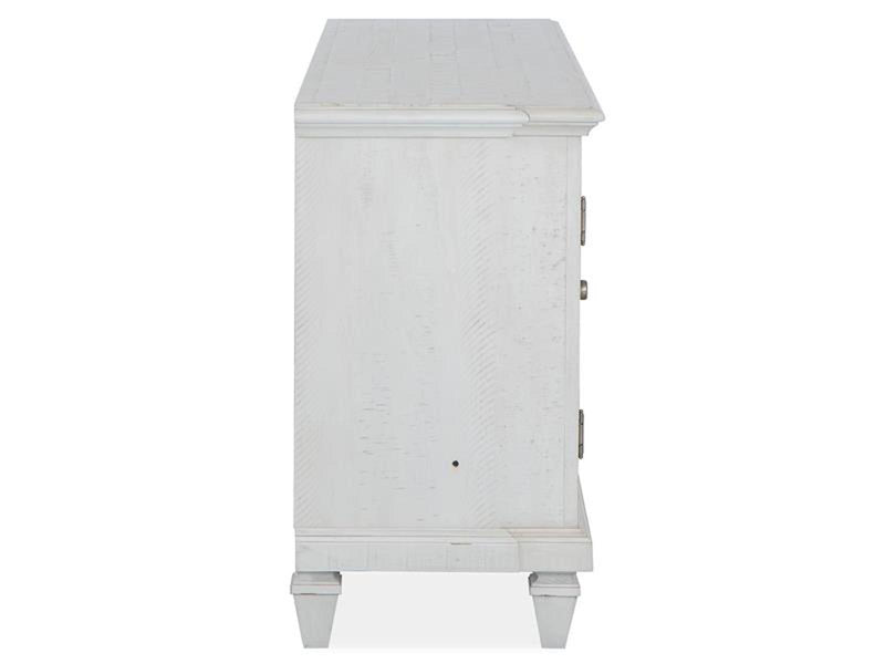 Magnussen Furniture Newport Console in Alabaster - Furniture City (CA)l