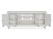 Magnussen Furniture Newport Console in Alabaster - Furniture City (CA)l