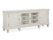Magnussen Furniture Newport Large Console in Alabaster - Furniture City (CA)l