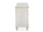 Magnussen Furniture Newport Large Console in Alabaster - Furniture City (CA)l