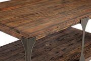 Magnussen Montgomery Rectangular Cocktail Table in Bourbon and Aged Iron - Furniture City (CA)l