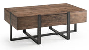 Magnussen Prescott Condo Rectangular Cocktail Table in Rustic Honey - Furniture City (CA)l