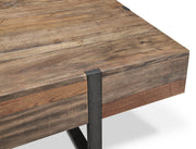 Magnussen Prescott Condo Rectangular Cocktail Table in Rustic Honey - Furniture City (CA)l