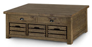 Magnussen Stratton Lift Top Storage Cocktail Table in Warm Nutmeg - Furniture City (CA)l