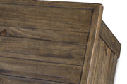 Magnussen Stratton Lift Top Storage Cocktail Table in Warm Nutmeg - Furniture City (CA)l