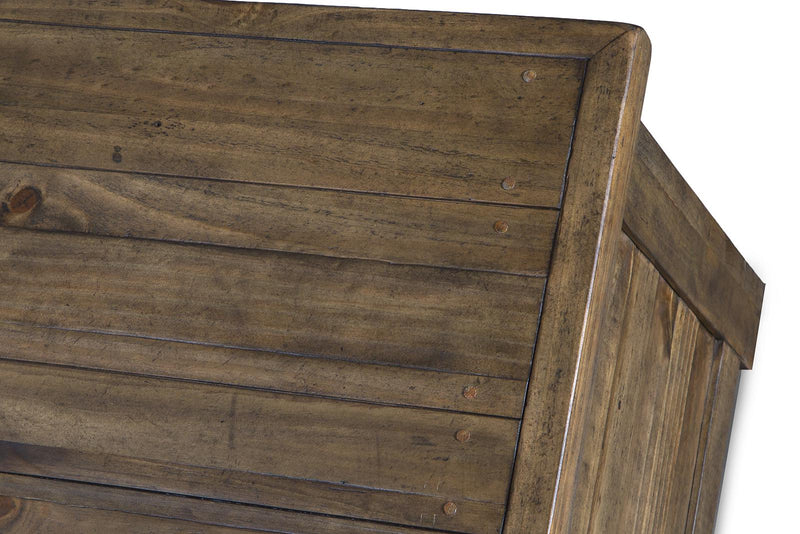 Magnussen Stratton Lift Top Storage Cocktail Table in Warm Nutmeg - Furniture City (CA)l