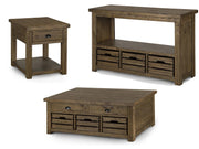 Magnussen Stratton Lift Top Storage Cocktail Table in Warm Nutmeg - Furniture City (CA)l