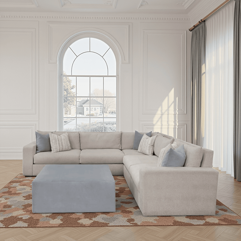 MOD 520 L shape Sectional 3pc - Furniture City (CA)l