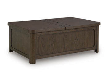 Breckington Coffee Table With Storage - Furniture City (CA)l