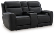 5Z-Relaxation Power Reclining Loveseat with Console - Furniture City (CA)l