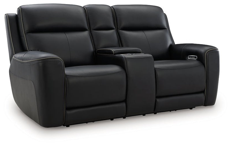 5Z-Comfort Power Reclining Loveseat with Console - Furniture City (CA)l