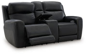 5Z-Relaxation Power Reclining Loveseat with Console - Furniture City (CA)l