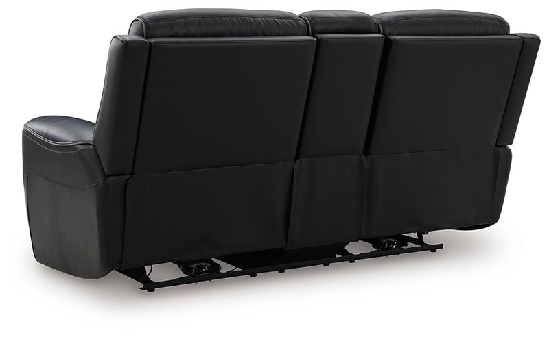 5Z-Comfort Power Reclining Loveseat with Console - Furniture City (CA)l