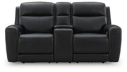 5Z-Relaxation Power Reclining Loveseat with Console - Furniture City (CA)l