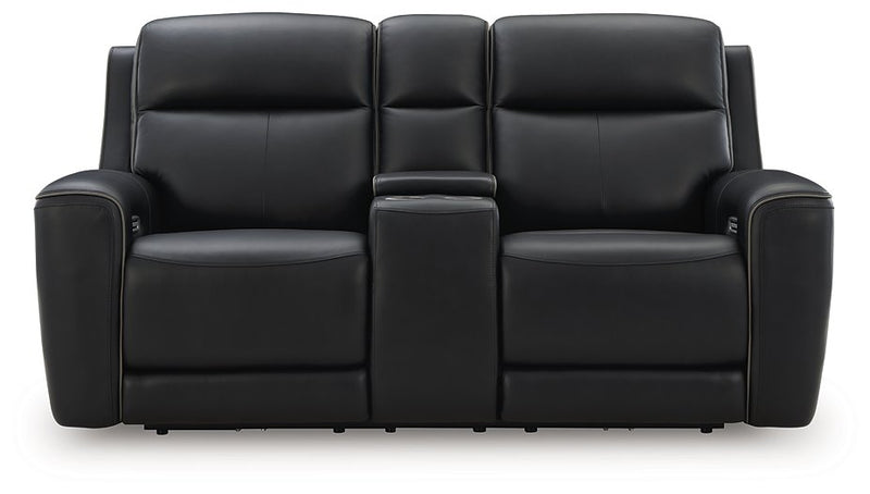 5Z-Comfort Power Reclining Loveseat with Console - Furniture City (CA)l