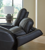 5Z-Comfort Power Reclining Loveseat with Console - Furniture City (CA)l