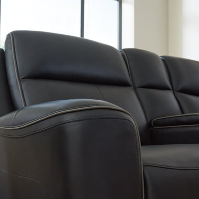5Z-Relaxation Power Reclining Loveseat with Console - Furniture City (CA)l