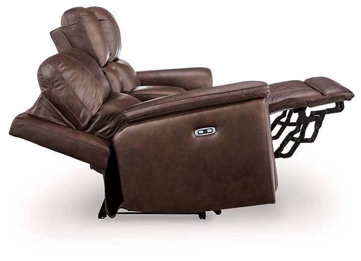 Bleckley Power Reclining Loveseat with Console - Furniture City (CA)l