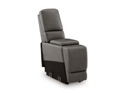 5Z - Pittson Power Reclining Sectional Loveseat with Console - Furniture City (CA)l
