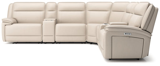 Double Deal Reclining Sectional with 2 Consoles - Furniture City (CA)l
