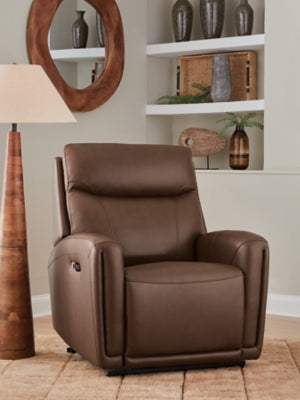 Pincara Power AutoGlide Recliner - Furniture City (CA)l