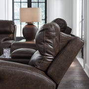 Crossplex Power Reclining Loveseat with Console - Furniture City (CA)l