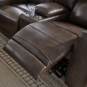 Crossplex Power Reclining Loveseat with Console - Furniture City (CA)l