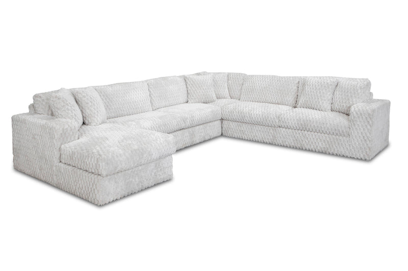 Adonis 3 pc sectional with chaise lounge - Furniture City (CA)l