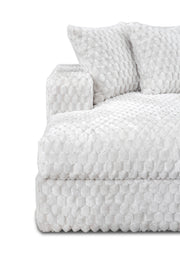 Adonis 3 pc sectional with chaise lounge - Furniture City (CA)l