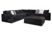 3 Pc Sectional Corduroy Fabric - Furniture City (CA)l