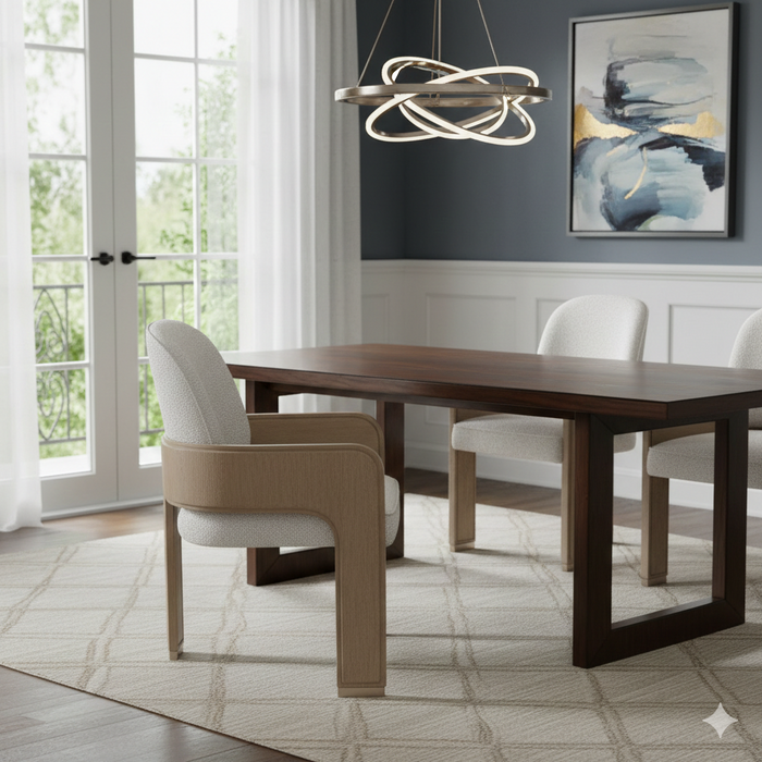 Pull Up a Seat: Dining Arm Chairs vs. Armless Chairs