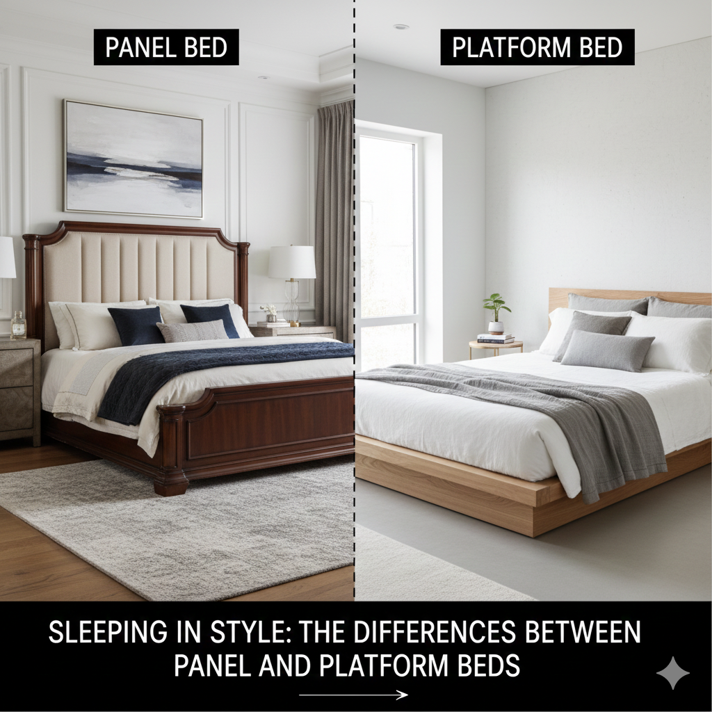 Sleeping in Style: The Differences Between Panel and Platform Beds