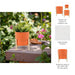 10-dotted-planter-w-wood-stand-orange-4