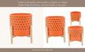 10-dotted-planter-w-wood-stand-orange-7