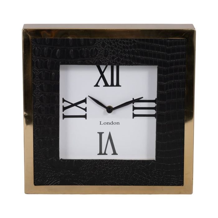 10-faux-leather-croc-square-clock-black-gold-1