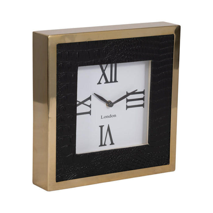10-faux-leather-croc-square-clock-black-gold-2