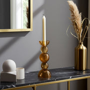 10-multi-bubble-crystal-candle-holder-w-taper-a-10