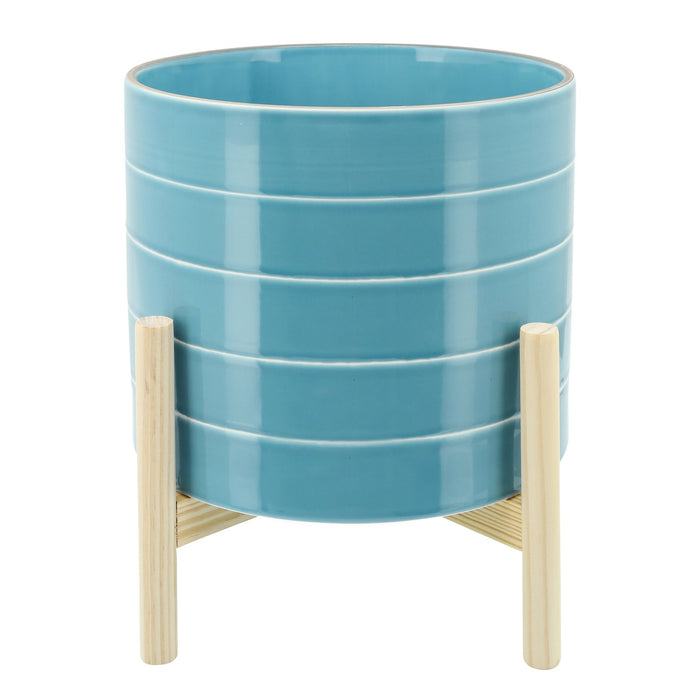10-striped-planter-w-wood-stand-skyblue-1
