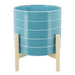 10-striped-planter-w-wood-stand-skyblue-1