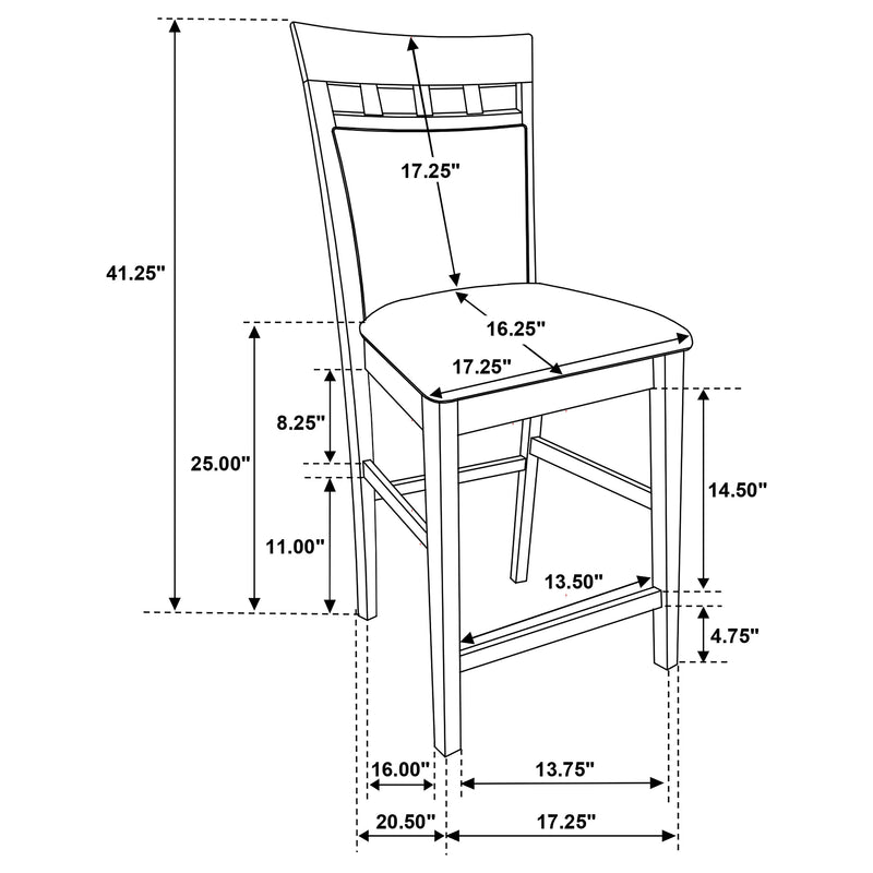 Gabriel Counter Chair - Furniture City (CA)l