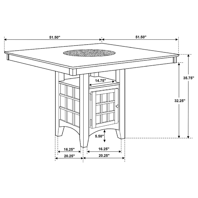 Gabriel Counter Height Dining Set - Furniture City (CA)l