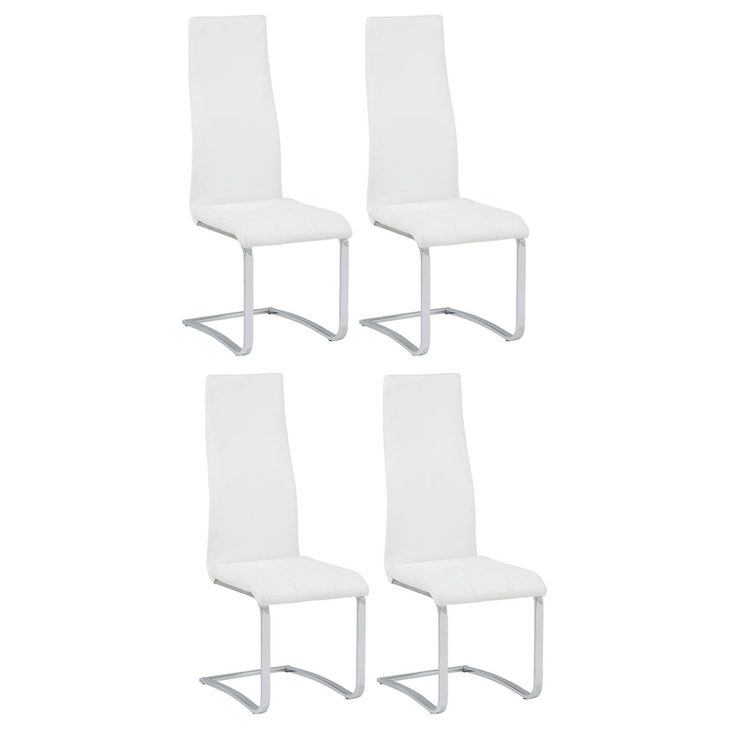 Montclair High Back Dining Chairs (Set of 4) - Furniture City (CA)l