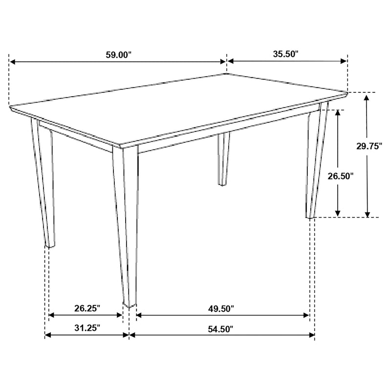 Gabriel Dining Table - Furniture City (CA)l