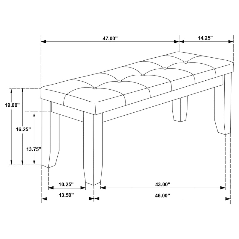 Dalila Dining Set - Furniture City (CA)l