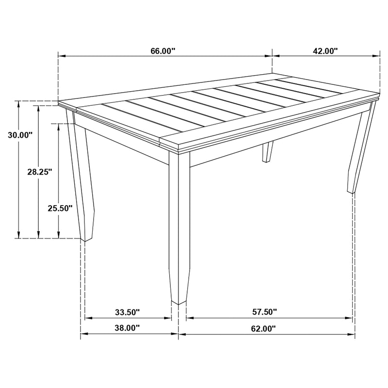 Dalila Dining Table - Furniture City (CA)l